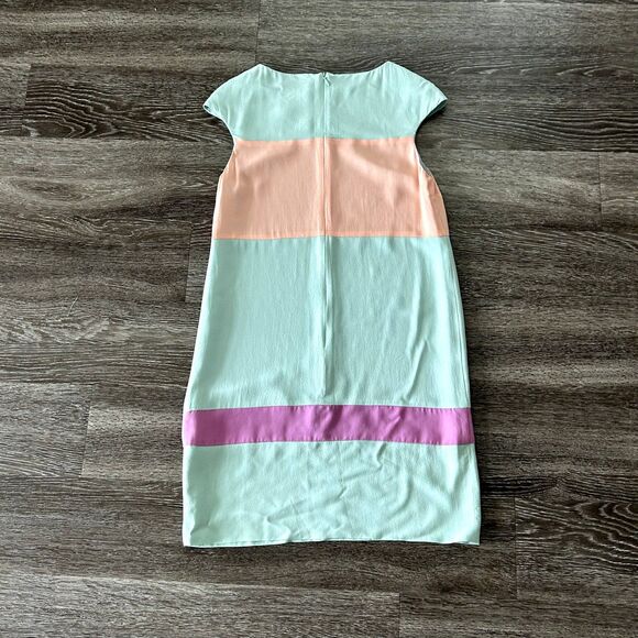 EUC Camilla and Marc Pastel Colorblock Shift Mini Dress Resort 2013 AU 8 US 4 - Picture 3 of 13